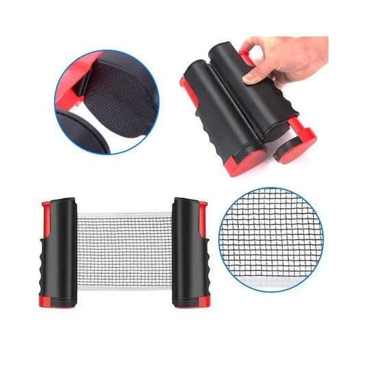 Red De Tenis / Pin Pong De Mesa Retráctil Portátil