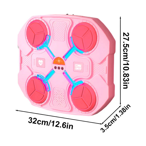 Máquina Infantil Boxeo Música Bluetooth