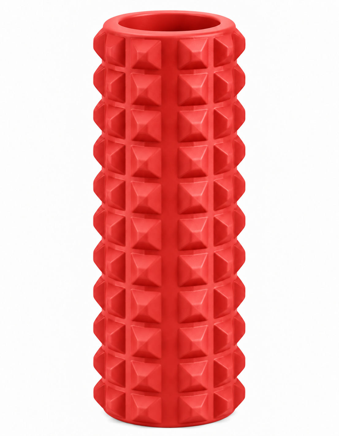 Rodillo De Espuma 33cm Texturizado – Para Masaje Muscular, Yoga Y Recuperación En Casa O Gimnasio