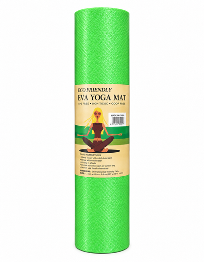 Mat de Yoga de 10mm–Tapete Antideslizante y Ecológico