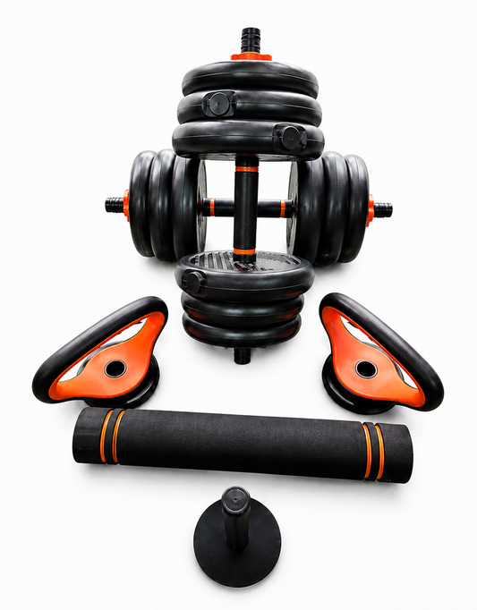 Set De Pesas Multifuncional  20 Kg