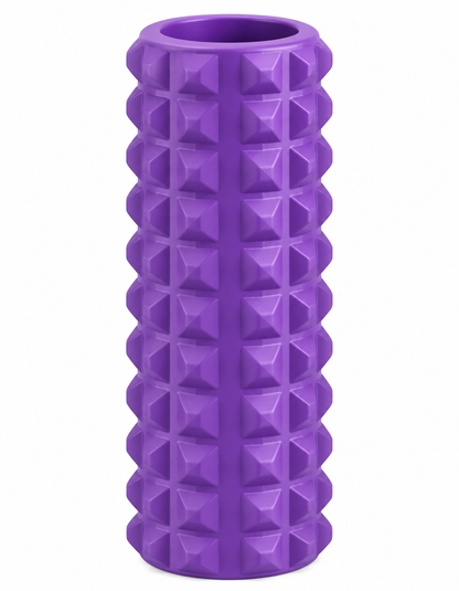 Rodillo De Espuma 45cm Texturizado, Para Masaje Muscular, Yoga Y Recuperación En Casa O Gimnasio