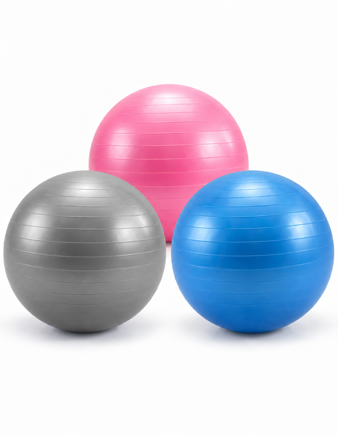 Pelota De Yoga Pilates 55cm – Balón Inflable Antideslizante Con Inflador Para Fitness Y Rehabilitación (Copia)