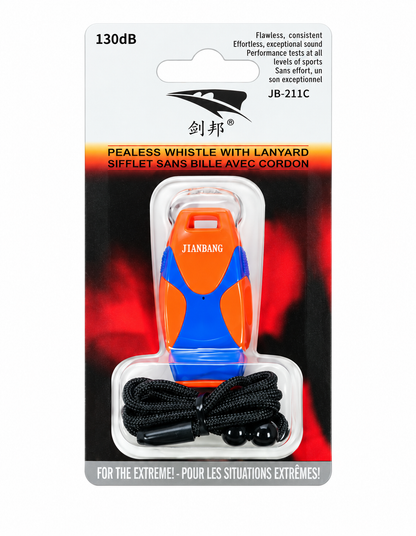 Silbato de Alta Potencia 130dB con Cordón