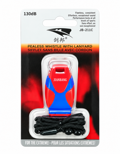 Silbato de Alta Potencia 130dB con Cordón