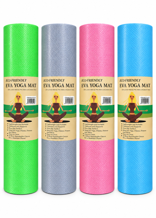 Mat de Yoga de 10mm–Tapete Antideslizante y Ecológico