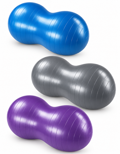Pelota de Yoga Tipo Maní Para Terapia, Pilates y Ejercicio.
