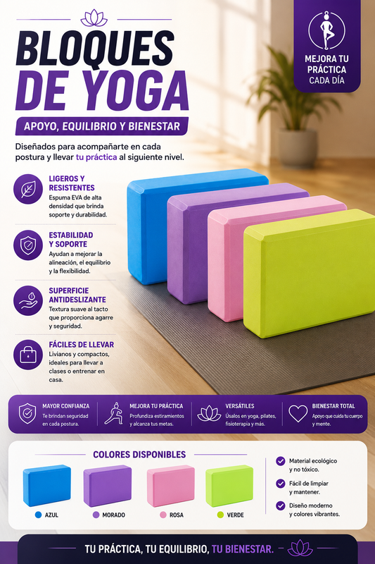 Bloque De Pilates Yoga Ejercicio Fitness Entrenamiento