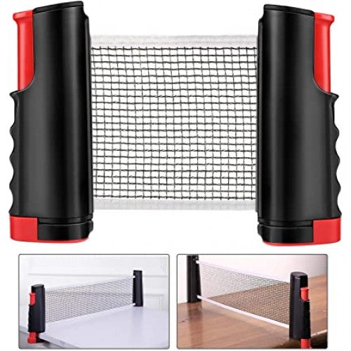 Red De Tenis / Pin Pong De Mesa Retráctil Portátil