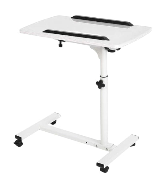 Mesa Portátil Hospitalaria Altura Regulable Con Ruedas