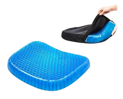 Cojín De Gel Para Silla, Lumbar y Coxis