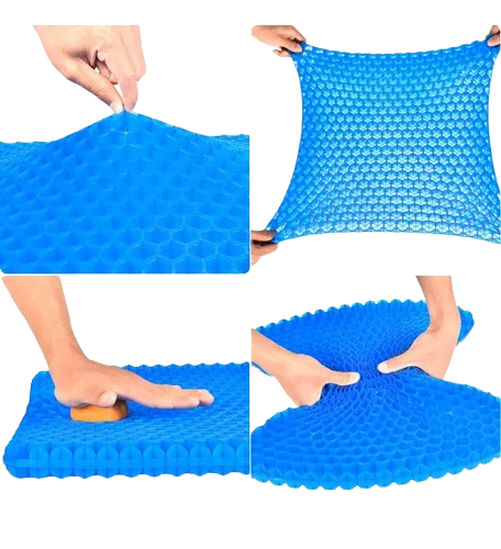 Cojín De Gel Para Silla, Lumbar y Coxis