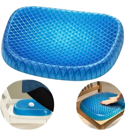 Cojín De Gel Para Silla, Lumbar y Coxis