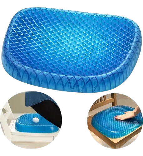 Cojín De Gel Para Silla, Lumbar y Coxis