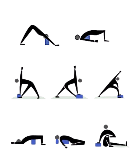 Bloque De Pilates Yoga Ejercicio Fitness Entrenamiento